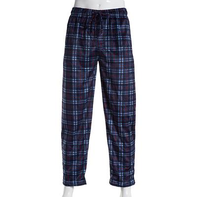 LAPASA Men's Pajama Pants 100% Cotton Flannel Plaid Lounge Soft Warm  Sleepwear Pants PJ Bottoms Drawstring and Pockets M39 XX-Large (Flannel)  Navy Blue and Red Plaid - Yahoo Shopping