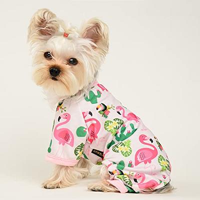 Soft Stretchy Dog Pajamas For Small Dogs In Summer Puppy Clothes