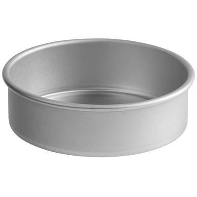 Choice 9 x 2 Round Straight Sided Aluminum Cake Pan