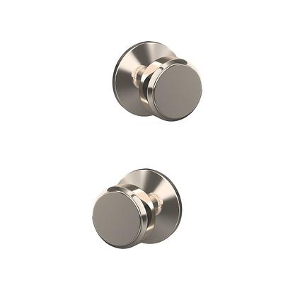 Schlage Bowery Satin Nickel Interior Hall/Closet Passage Door Knob