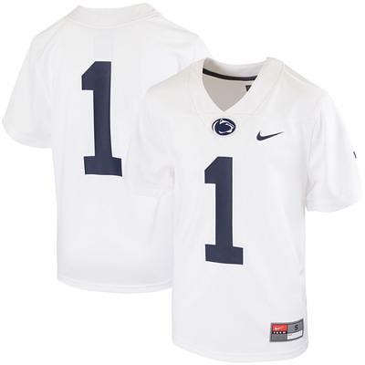 Men's Nike Nicholas Singleton White Penn State Nittany Lions NIL Replica  Football Jersey