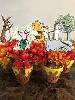 12 Pcs Classic Winnie Centerpieces For Baby Shower Pooh Centerpieces On  Sticks Cute Pooh Table Toppers Cutouts For Winnie Party Decorations Favors  Supplies - Yahoo Shopping