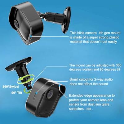 Blink Outdoor (3rd Gen) Wall Mount, Weatherproof Protective Cover and 360  Degree Adjustable Mount with Blink Sync Module 2 Outlet Mount for All-new