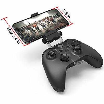 Joso Phone Mount Clip for PS5 Controller, for iPhone, Android with PS  Remote Play with OTG USB Type C & Micro USB Cable, 4 Thumb Grip Caps