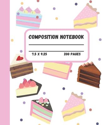 Buy Bakery Pink Cake Dessert Glitter Drips Chef Gold Customized Photo  Printed Notebook | yourPrint