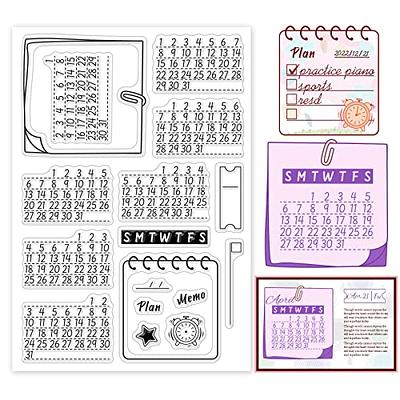 Qoiseys Miss You Clear Stamps for Card Making, Rubber Stamps for DIY  Scrapbooking Photo Album Embossing Paper Craft Decor - Yahoo Shopping