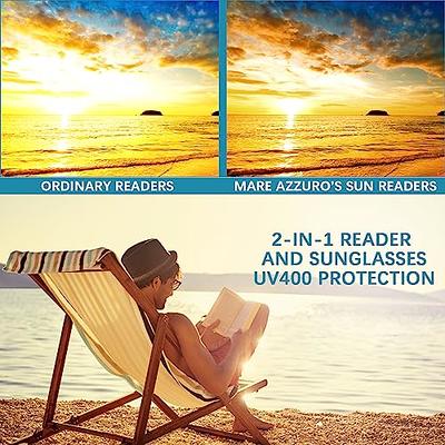 Summer Vacation. Smelling Tourist Women Relaxing and Reading Book with  Sunglasses in Beach Stock Photo - Image of relaxing, resort: 244182522