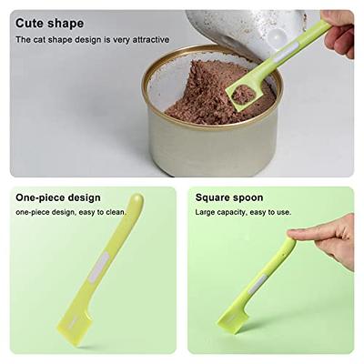 Dog Food Measuring Spoons Cat Feeding Spoon Non-slip Handle