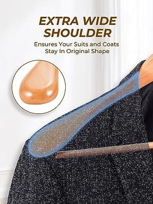 Extra Wide Shoulder Suit Coat Hangers