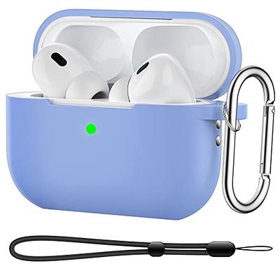 MATEPROX AirPods Pro 2 Case, Silicone AirPods Pro 2nd Gen [2022] Cover with  Keychain/Handstrap-Gray 