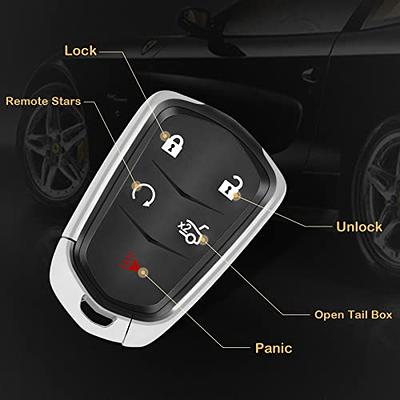 Key Fob Cover Case for 2015-2019 Cadillac Escalade Cts XT4 5 6