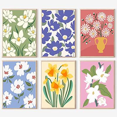 Paint By Number Kit for Adults 16x20 Flowers - DIY Acrylic