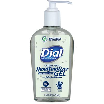 Dial Liquid Antibacterial Hand Soap Unscented 7.5 Oz Bottle - Office Depot