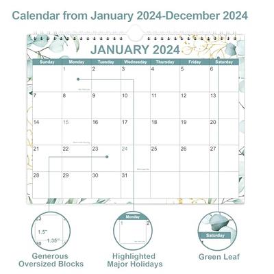 2024-2025 Calendar - 18 Months Calendar from January 2024 to June 2025,  Calendar 2024-2025 with Thick Paper, 8.5 x 11, Colorful