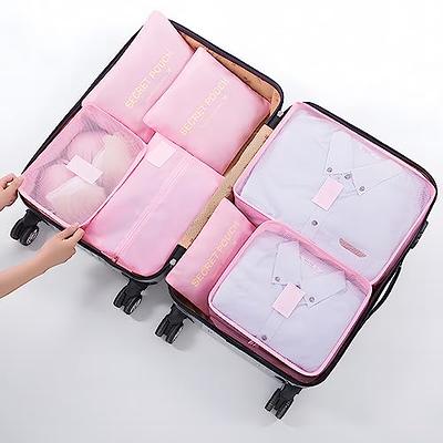 8 Set Packing Cubes for Suitcases, kingdalux Blue Travel Luggage Packing  Organizers with Laundry Bag, Compression Storage Shoe Bag, Clothing Underwear  Bag, for Women & Man - Yahoo Shopping