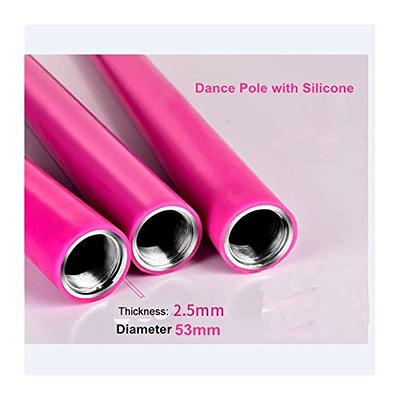 Silicone Stripper Pole Pink, Spinning & Static Portable Pole Dancing