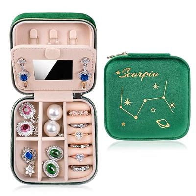 Parima Small Travel Jewelry Box Jewelry Case Organizer - Mini Travel Jewelry  Case Jewelry Gift Boxes Travel Essentials Personalized Gifts for Women  Teenage Teen Girl Her Friends Mom Initial H - Yahoo Shopping