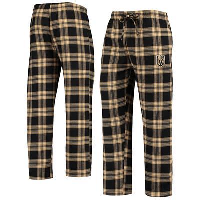 Men's Concepts Sport Black Pittsburgh Steelers Ultimate Plaid Flannel  Pajama Pants