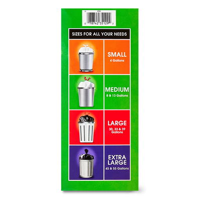 Great Value Strong Flex 13-Gallon Drawstring Tall Kitchen Trash