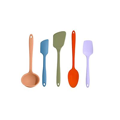 Dishwasher Safe Silicone Cooking Utensils Set - 446°F Heat