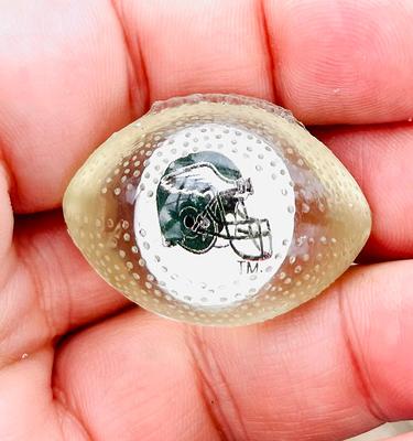 Vintage Large 6 Inch 1980 Philadelphia Eagles Superbowl XV Pin Pinback  Button - Antique NFL Football Memorabilia