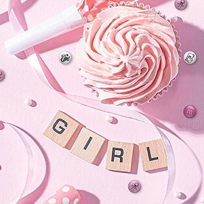 Pink Girls Baby Shower Milk Chocolate M&M's