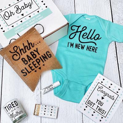 meloom Baby Gift Set, Baby Boy Newborn Gifts Box, Boho Gender Neutral Unisex Baby Essentials, Baby Shower Gifts for New Moms, New Baby Gifts for