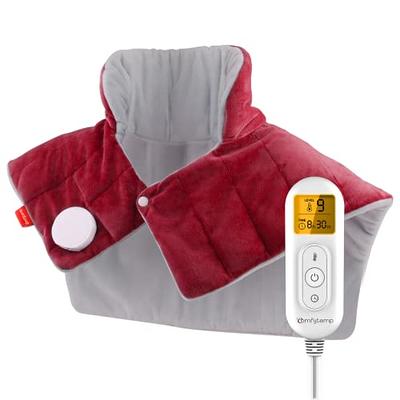 Comfytemp Weighted Heating Pad for Neck and Shoulders Pain Relief