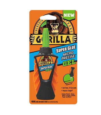 Gorilla 0.17fl oz 5.5g Micro Precise Super Glue Clear