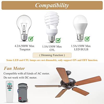 Universal Ceiling Fan Remote Control