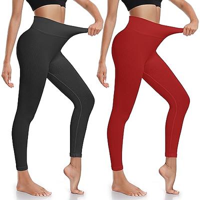 Higorun HIGORUN Women Seamless Leggings Smile Contour High Waist Workout  Gym Yoga Pants Light Brown L