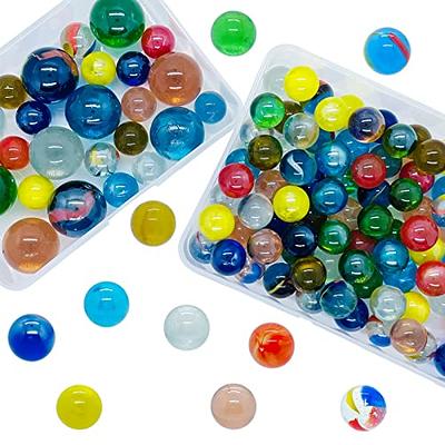 SAIBURAZ 110 PCS Colorful Glass Marbles Set for Marble Games, Marbles Bulk  for 5+ Years Old Boys Girls Kids Marble Games Party Favor Toys DIY Home  Decor - Yahoo Shopping