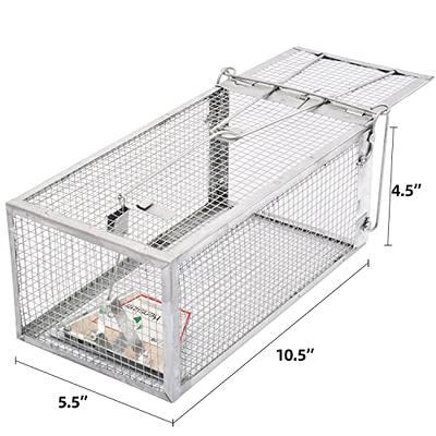 Moclever Humane Rat Trap Cage Live Rat Traps Rat Trap Cage Live