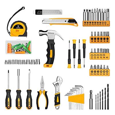 BLACK+DECKER Hand Tool Kit I 126 Pcs I Home, DIY and Professional use 