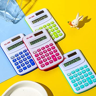 AOAILION Standard Calculator 12 Digit with Large LCD Display and Big Buttons,Cute  Calculator,Desktop Calculator for Office, Home, School (Green) - Yahoo  Shopping