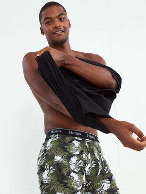 6-Pack Hanes Men's Underwear Briefs Mid-Rise Cotton Moisture
