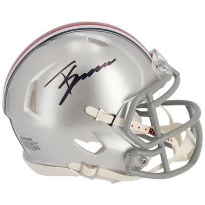 Michael Vick Atlanta Falcons Autographed Riddell 2022 Salute to Service Speed Mini Helmet