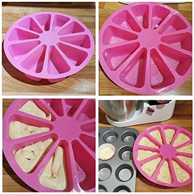 1PC Baking Molds Cake Mold Silicone Triangle Cake Pan DIY Pizza Bread  Mousse Jelly Cake Molds