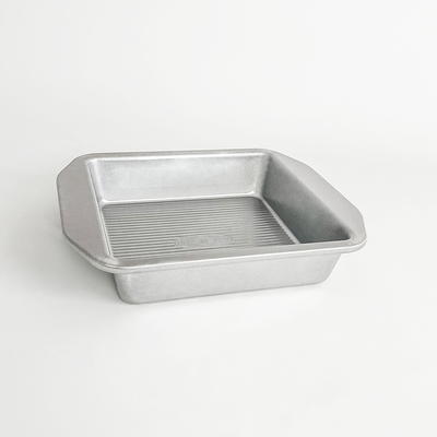 Circulon Bakeware Square Nonstick Cake Pan, 9-Inch, Gray