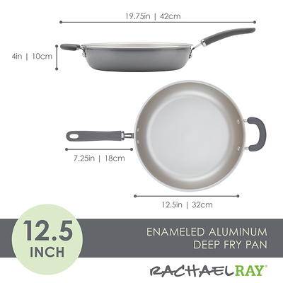 Rachael Ray Cook + Create Aluminum Nonstick Frying Pan 10 Gray