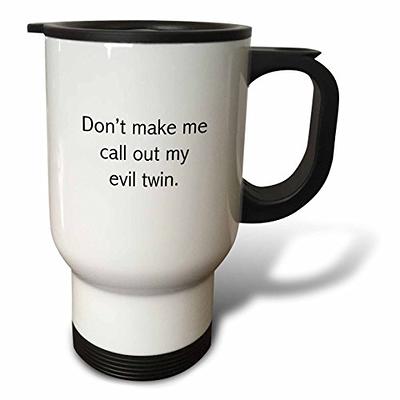 14oz Coffee Mug With Sliding Lid - White