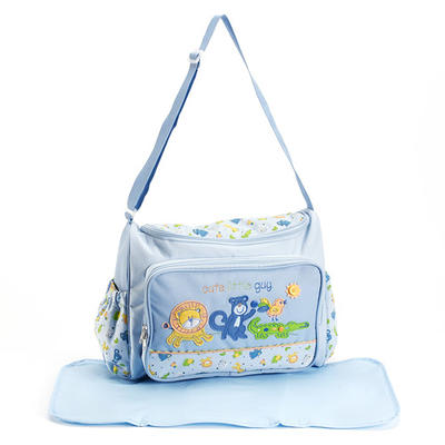 Baby Essentials Diaper Bag 5-in-1 - Blue