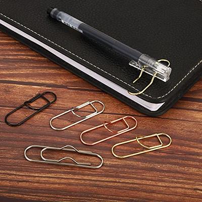 PATIKIL 2 Metal Pen Clip, 10 Pack Pen Holder Clip Pencil Clip Pen Clip Holder  Pen Holder for Notebook Clipboard Book Journal, Golden - Yahoo Shopping