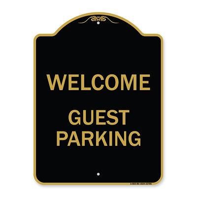 welcome guest sign