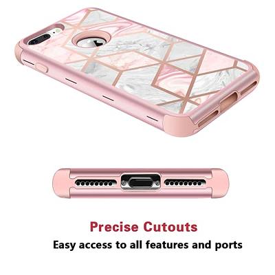 For iPhone 7 Plus Case Rugged Shockproof Hard Case Protective Cover 