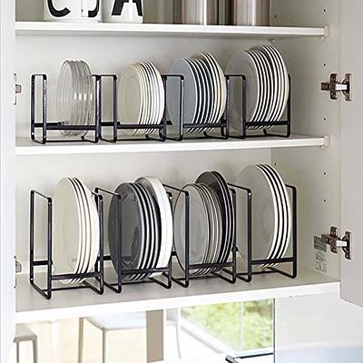 Dish Rack Plate Racks Kitchen Storage Counter Shelf Cabinet