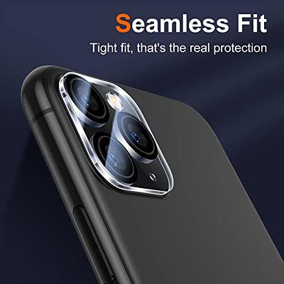 UniqueMe Camera Lens Protector compatible with iPhone 11 Pro/iPhone 11 Pro  Max Tempered Glass,[Not for iPhone 11] Easy Install 9H Hardness HD Clear [