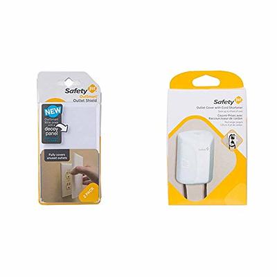 Safety 1st Outlet Cover with Cord Shortener for Baby Proofing - Yahoo  Shopping