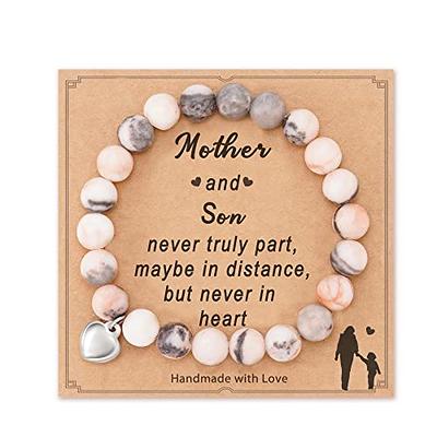 Mother and Son Bracelet Set,Make A Wish,Matching Bracelets,Infinity Love,Mom  Gift,Mama En Zoon,Mom From Son,Mother Son Gift,Christmas Gift