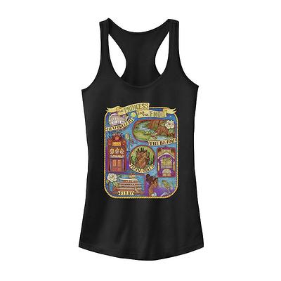 Juniors' Disney Princess Map Poster Tank Top, Girl's, Size: Medium, Black -  Yahoo Shopping